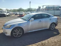 Salvage cars for sale at Kapolei, HI auction: 2007 Lexus IS 250