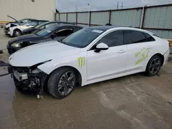 Salvage cars for sale at Haslet, TX auction: 2021 KIA K5 EX