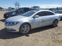 Salvage cars for sale from Copart San Martin, CA: 2013 Volkswagen CC Luxury