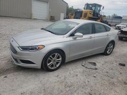 Salvage cars for sale at Lawrenceburg, KY auction: 2018 Ford Fusion SE