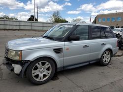 Salvage cars for sale from Copart Littleton, CO: 2006 Land Rover Range Rover Sport HSE