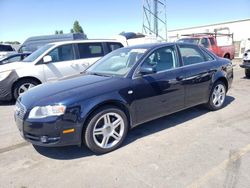 Vehiculos salvage en venta de Copart Hayward, CA: 2007 Audi A4 2