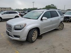 Salvage cars for sale from Copart Wilmer, TX: 2015 GMC Acadia Denali