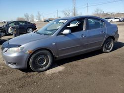 Salvage cars for sale at Montreal Est, QC auction: 2005 Mazda 3 I