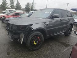 Salvage cars for sale at Rancho Cucamonga, CA auction: 2016 Land Rover Range Rover Sport SC