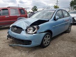 Salvage cars for sale from Copart Riverview, FL: 2009 Hyundai Accent GLS