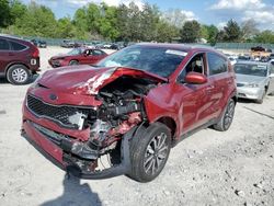 Salvage cars for sale from Copart Madisonville, TN: 2017 KIA Sportage EX