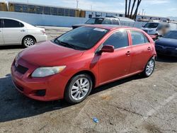 Toyota Corolla salvage cars for sale: 2009 Toyota Corolla Base