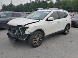 Salvage cars for sale from Copart Savannah, GA: 2014 Nissan Rogue S