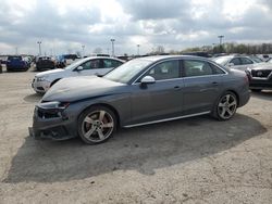 Salvage cars for sale from Copart Indianapolis, IN: 2023 Audi S4 Premium Plus