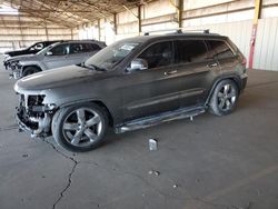 Salvage cars for sale from Copart Phoenix, AZ: 2011 Jeep Grand Cherokee Overland