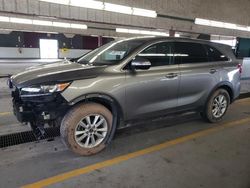 Salvage cars for sale at Dyer, IN auction: 2019 KIA Sorento L