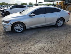 Salvage cars for sale at Houston, TX auction: 2018 Chevrolet Malibu LT