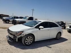 Salvage cars for sale from Copart Andrews, TX: 2021 Toyota Corolla LE