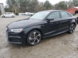 Salvage cars for sale from Copart Mendon, MA: 2020 Audi A3 S-LINE Premium Plus