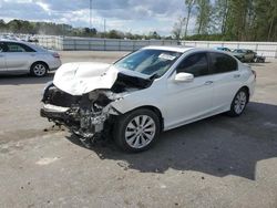 Vehiculos salvage en venta de Copart Dunn, NC: 2014 Honda Accord EXL