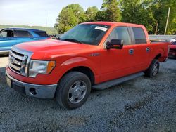 Salvage cars for sale at Concord, NC auction: 2012 Ford F150 Supercrew