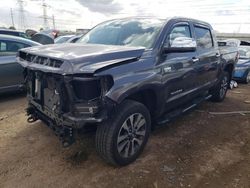 Toyota Vehiculos salvage en venta: 2020 Toyota Tundra Crewmax Limited