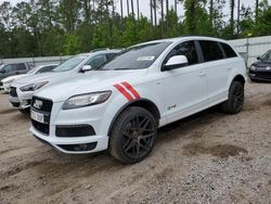 Audi salvage cars for sale: 2015 Audi Q7 TDI Prestige