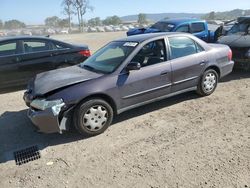 Honda Accord LX salvage cars for sale: 1998 Honda Accord LX