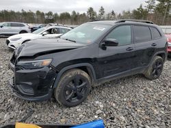 Salvage cars for sale at Windham, ME auction: 2019 Jeep Cherokee Latitude Plus