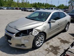 Chevrolet salvage cars for sale: 2015 Chevrolet Malibu 1LT