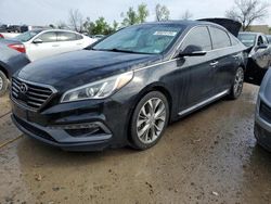 Salvage cars for sale at Bridgeton, MO auction: 2015 Hyundai Sonata Sport