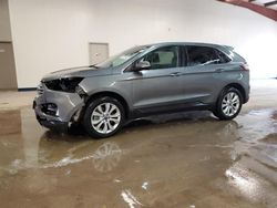 Salvage cars for sale at Mercedes, TX auction: 2022 Ford Edge Titanium
