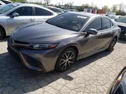 Salvage cars for sale at Bridgeton, MO auction: 2021 Toyota Camry SE