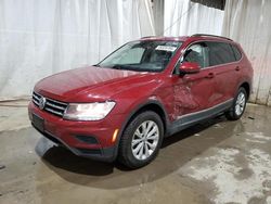 Salvage cars for sale at Central Square, NY auction: 2018 Volkswagen Tiguan SE