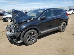 Honda CR-V Touring salvage cars for sale: 2017 Honda CR-V Touring