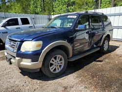 Salvage cars for sale at Harleyville, SC auction: 2008 Ford Explorer Eddie Bauer
