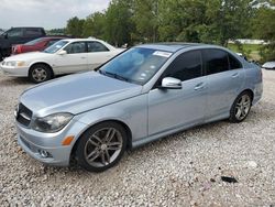 Salvage cars for sale from Copart Houston, TX: 2013 Mercedes-Benz C 300 4matic