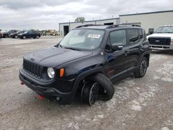 Salvage cars for sale at Kansas City, KS auction: 2016 Jeep Renegade Trailhawk