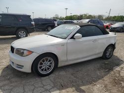 Salvage cars for sale at Indianapolis, IN auction: 2011 BMW 128 I