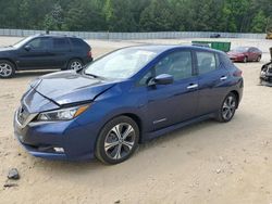 Salvage cars for sale at Gainesville, GA auction: 2018 Nissan Leaf S
