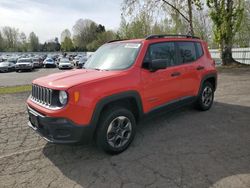 Jeep salvage cars for sale: 2017 Jeep Renegade Sport