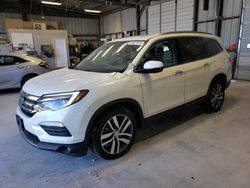 Salvage cars for sale from Copart Rogersville, MO: 2017 Honda Pilot Elite