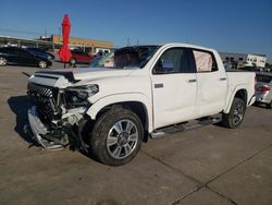 Toyota Tundra salvage cars for sale: 2020 Toyota Tundra Crewmax 1794