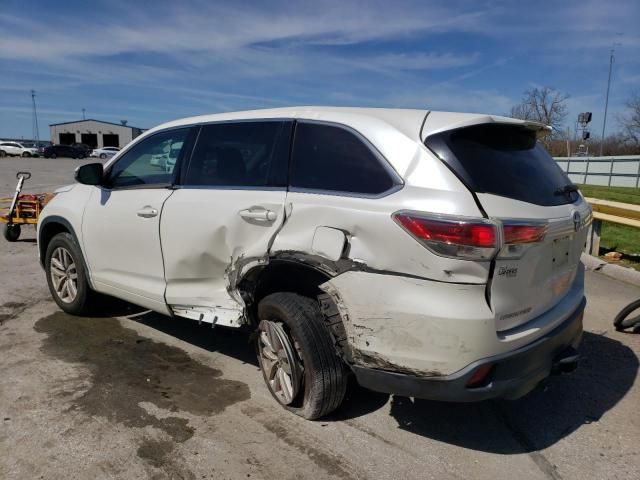 2016 Toyota Highlander LE