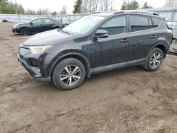 Salvage cars for sale from Copart Ontario Auction, ON: 2017 Toyota Rav4 XLE