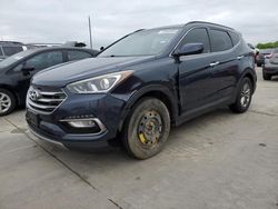 Salvage cars for sale at Grand Prairie, TX auction: 2017 Hyundai Santa FE Sport