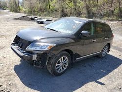 Nissan salvage cars for sale: 2015 Nissan Pathfinder S