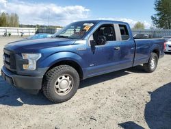 Salvage cars for sale from Copart Arlington, WA: 2016 Ford F150 Super Cab