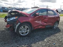Salvage cars for sale at Eugene, OR auction: 2015 Ford Edge Titanium
