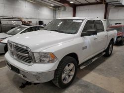 Dodge RAM 1500 SLT salvage cars for sale: 2018 Dodge RAM 1500 SLT