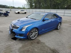 Salvage cars for sale at Dunn, NC auction: 2016 Cadillac ATS-V