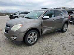 Salvage cars for sale from Copart Wayland, MI: 2012 Chevrolet Equinox LTZ