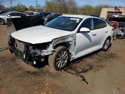 Salvage cars for sale at New Britain, CT auction: 2017 KIA Optima LX