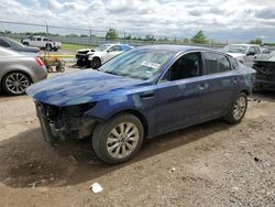 Salvage cars for sale at Houston, TX auction: 2016 KIA Optima EX